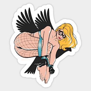 Shibari Canary Sticker